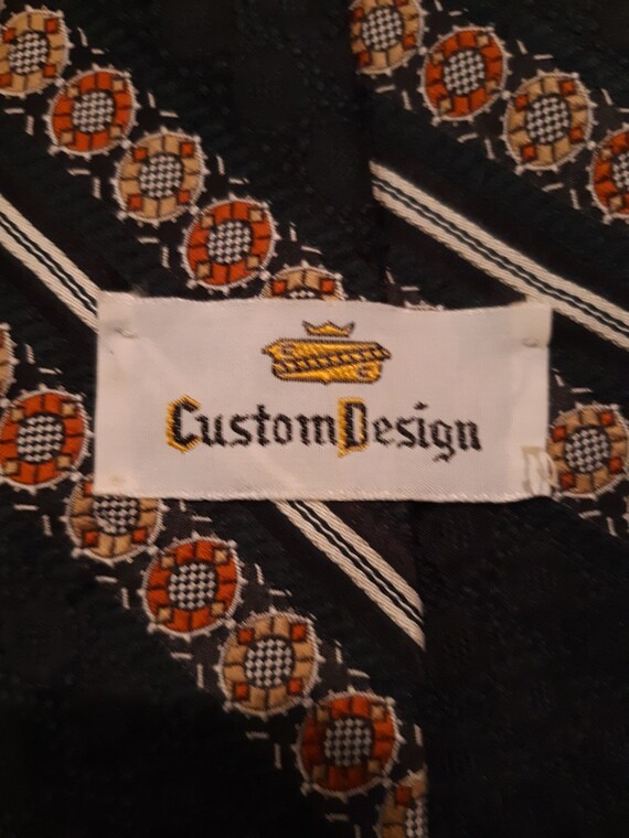 VINTAGE GREEN TIE - image 4