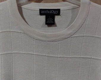 SHORT SLEEVE SWEATER