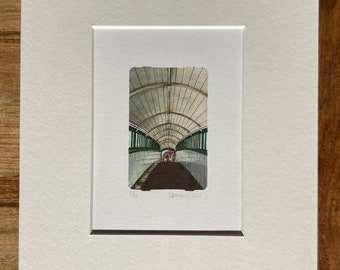 Metro Ticket Fine Art Print Limited Edition, Tynemouth Art, North East Art, Art Print