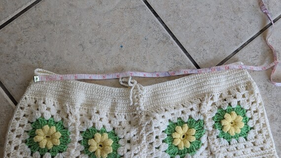 2-Piece Crochet Blouse Short Granny Square - image 8