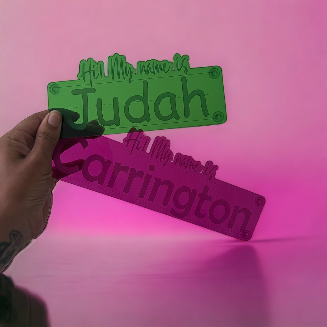 Name Tracing Board Custom Name Board Dry Erase Tracing Board Personalized Name Board Preschool