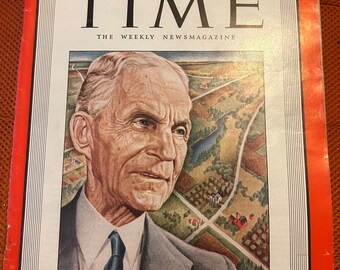 Vintage Time March 17, 1941 Henry Ford
