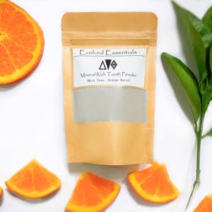 MINT-FREE BUBBLY Remineralisierendes Zahnpulver (Orange Burst)