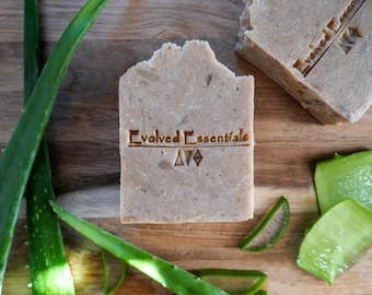 Fresh Whole Leaf Aloe Vera Soap | Tea Tree