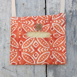 Crossbody Snake bag- Coral Tribe