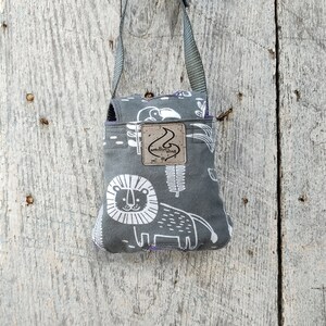 Beardie Sling- Grey Animals