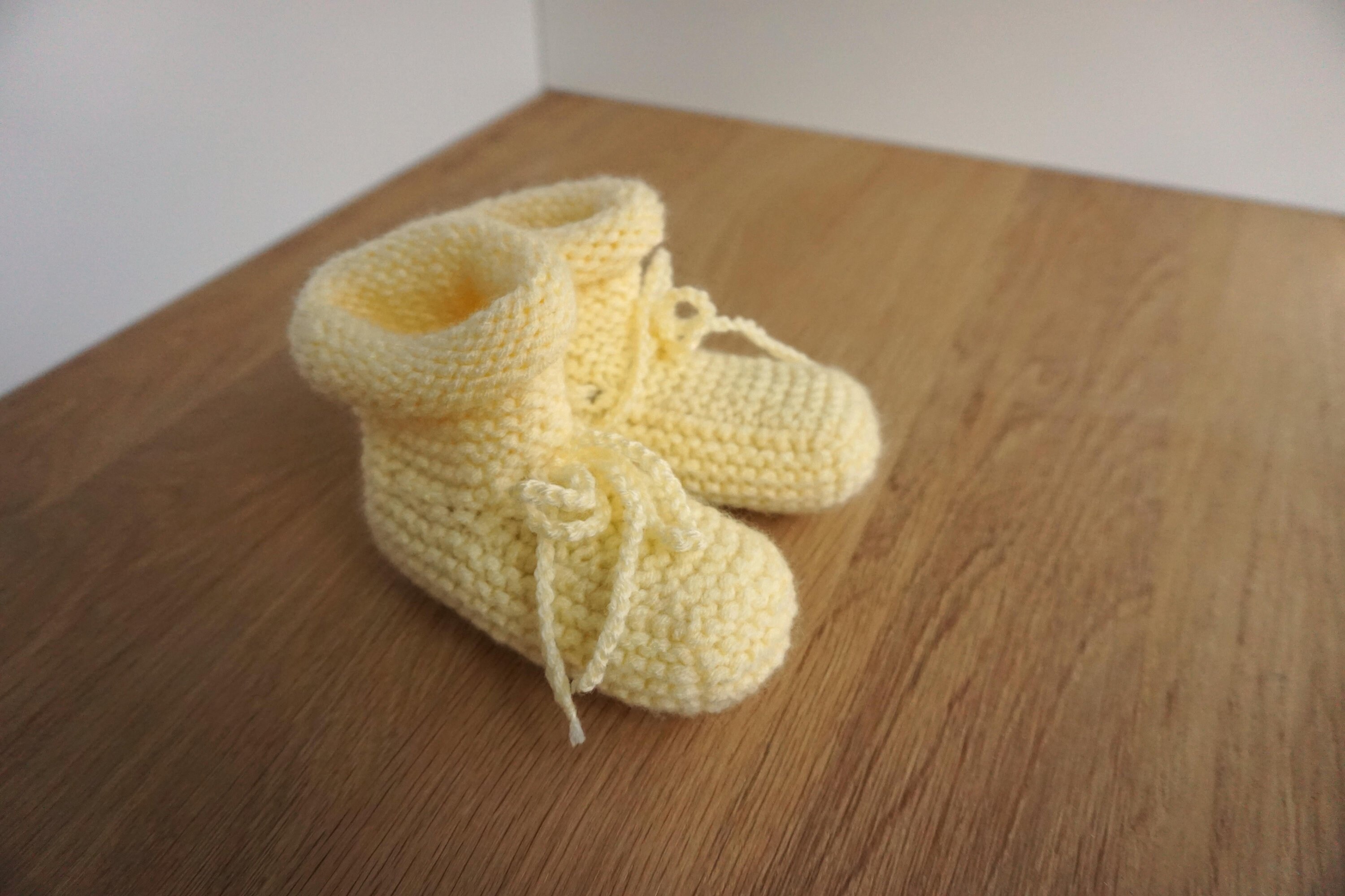 yellow baby stockings