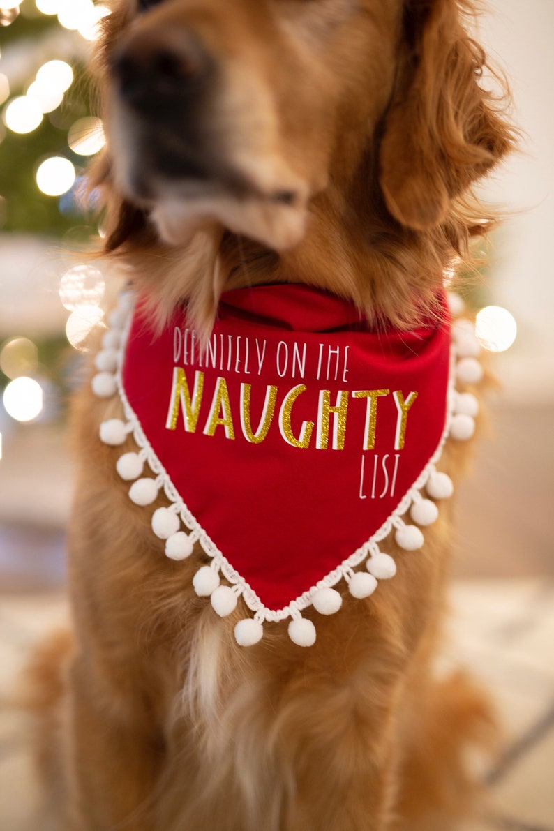 Naughty Dog Bandana Etsy
