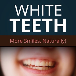 Dents blanches Plus de sourires, naturellement