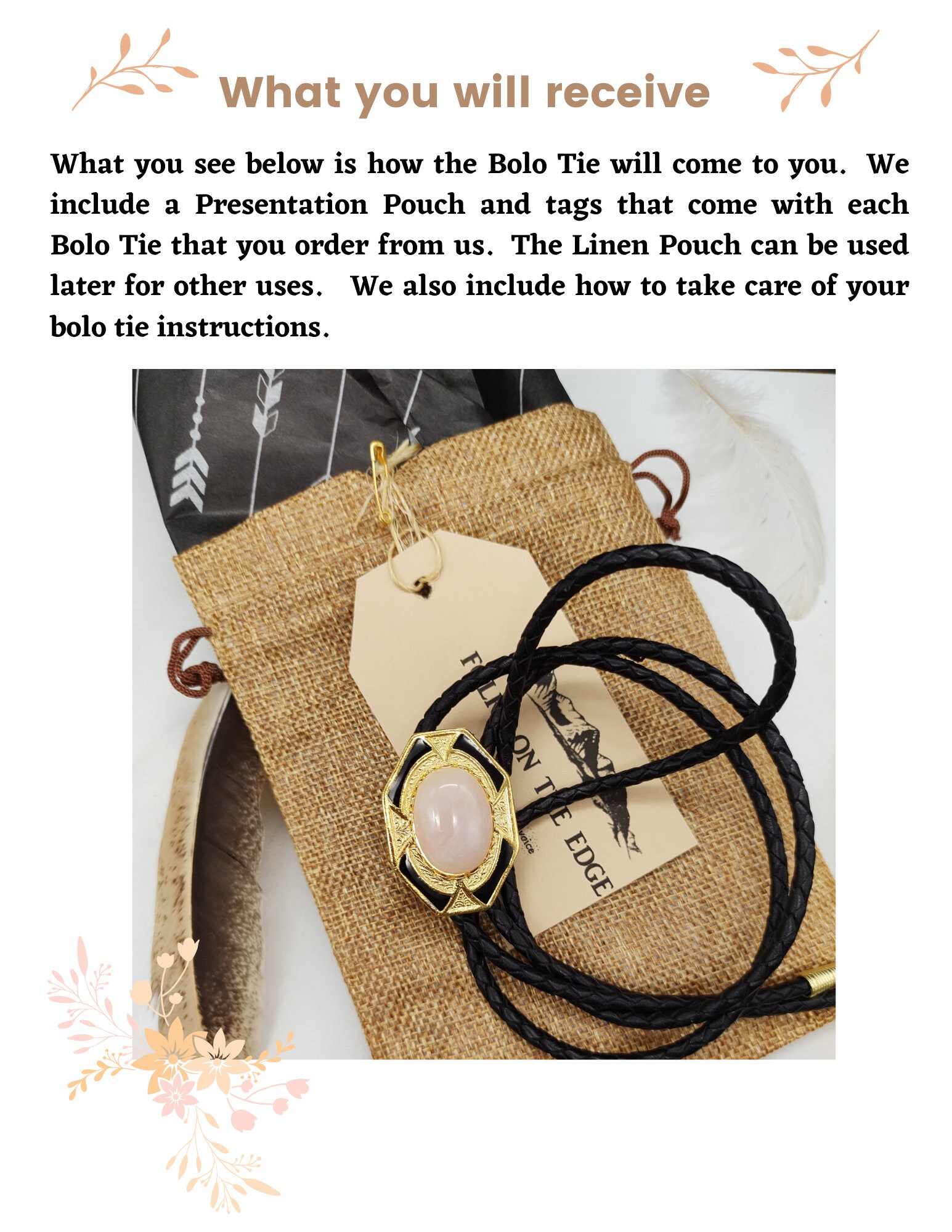 Set 4 Cravatte Bolo In Pelle - Stile Western, Native American | Accessori Uomo E Donna - Foto 14