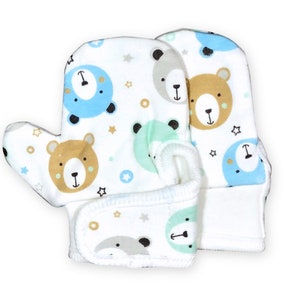 Newborn/ baby/ toddler no scratch mittens baby girl & baby boy