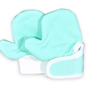 Newborn/ baby/ toddler no scratch mittens baby girl & baby boy