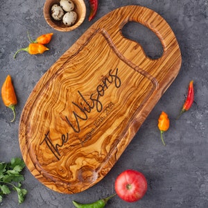 Personalized Cutting Board, Dad Gift, Fathers Day, Steak Meat Board, Barbeque Gifts for Him, Grilling Gifts for Men, BBQ Board, Grill Master image 2