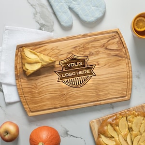 Personalized Cutting Board with Logo Corporate Gift Luxury Employee Gift Promotional Items with Logo Client Gifts Closing Gifts Conference