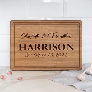 Cheese Board Personalized Wood Engraved Cutting Board Anniversary Gifts Wedding Gifts Personalized Gifts Custom Unique Gifts for Couples