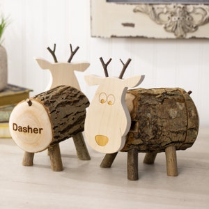 Custom Piggy Bank, Personalized Piggy Bank, Moose Reindeer Bank, Wood Gifts for Kids, Moneybank, Wooden Coin Bank, Piggy Bank for Boys