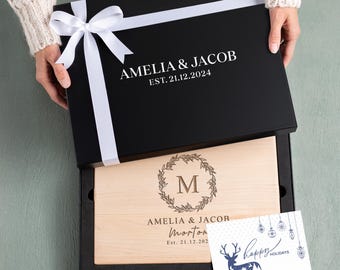 Personalized Cutting Board Custom Couple Gift Wedding Gift for Couple Anniversary Gift 5 Year Anniversary Wood Gift Engagement Gift