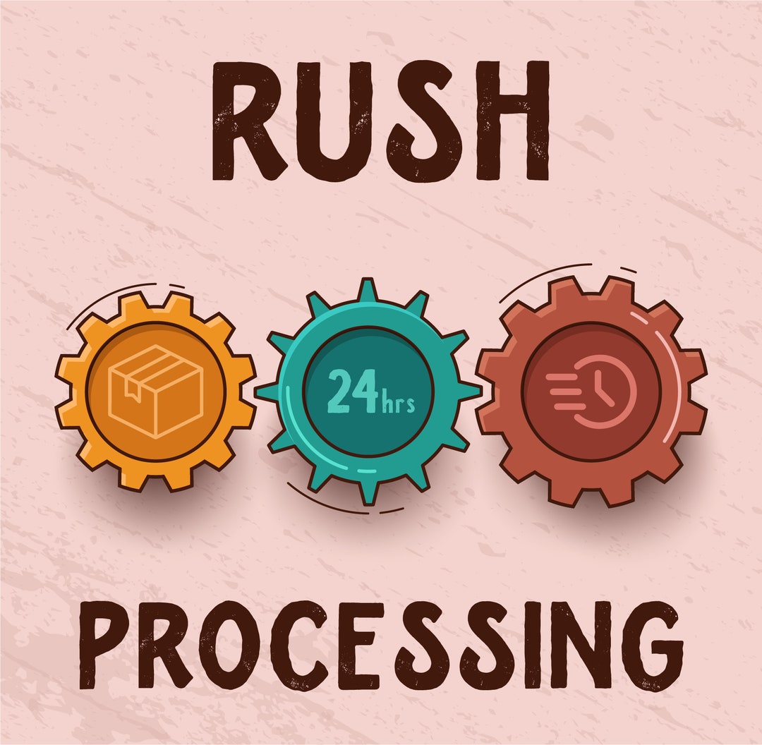 Rush Processing - Order Shipped Within 24 Hours - Etsy