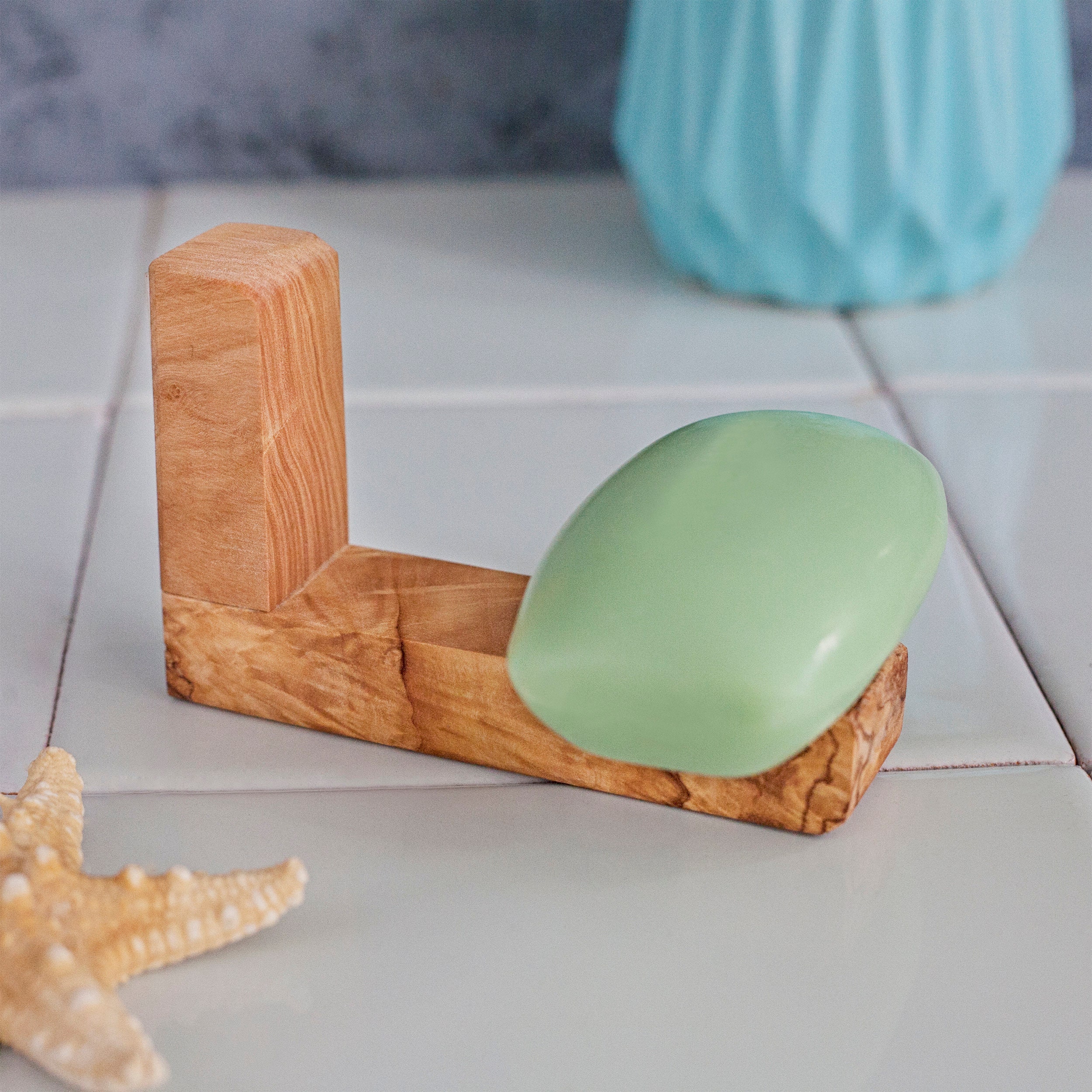 Wooden Soap Holder SelfAdhesive Wood Bar Soap Dish Etsy