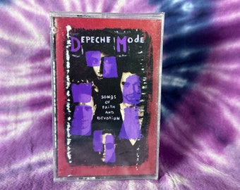 Depeche Mode SEALED Songs of Faith and Devotion Cassette Tape