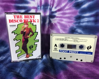 Disco Punk Cassette Tape, Rare Import 1983 Complilation, David Bowie, Grace Jones, Post Punk, Italo Disco, Deep Cuts Mixtape