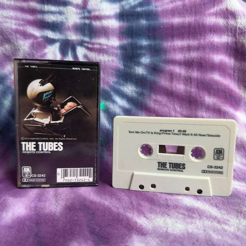 The Tubes Remote Control Cassette Tape - Etsy