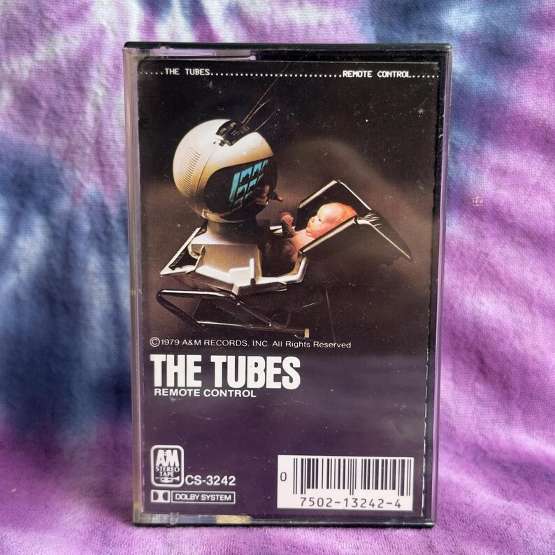 The Tubes Remote Control Cassette Tape - Etsy