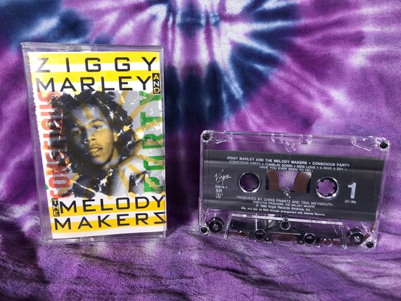 Ziggy Marley & the Melody Makers Conscious Party Cassette Tape - Etsy