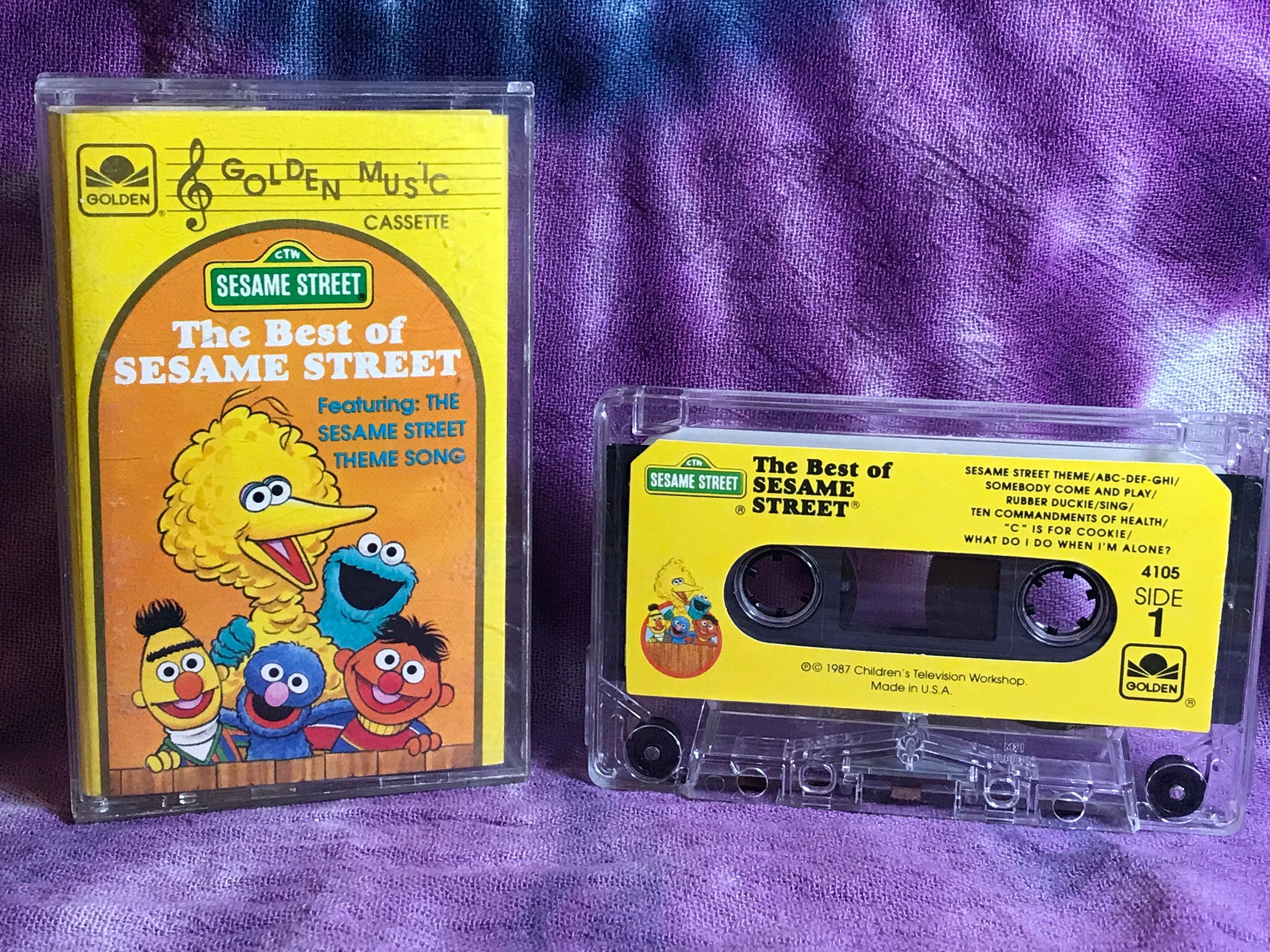 Sesame Street Cassette for sale | Only 4 left at -70%