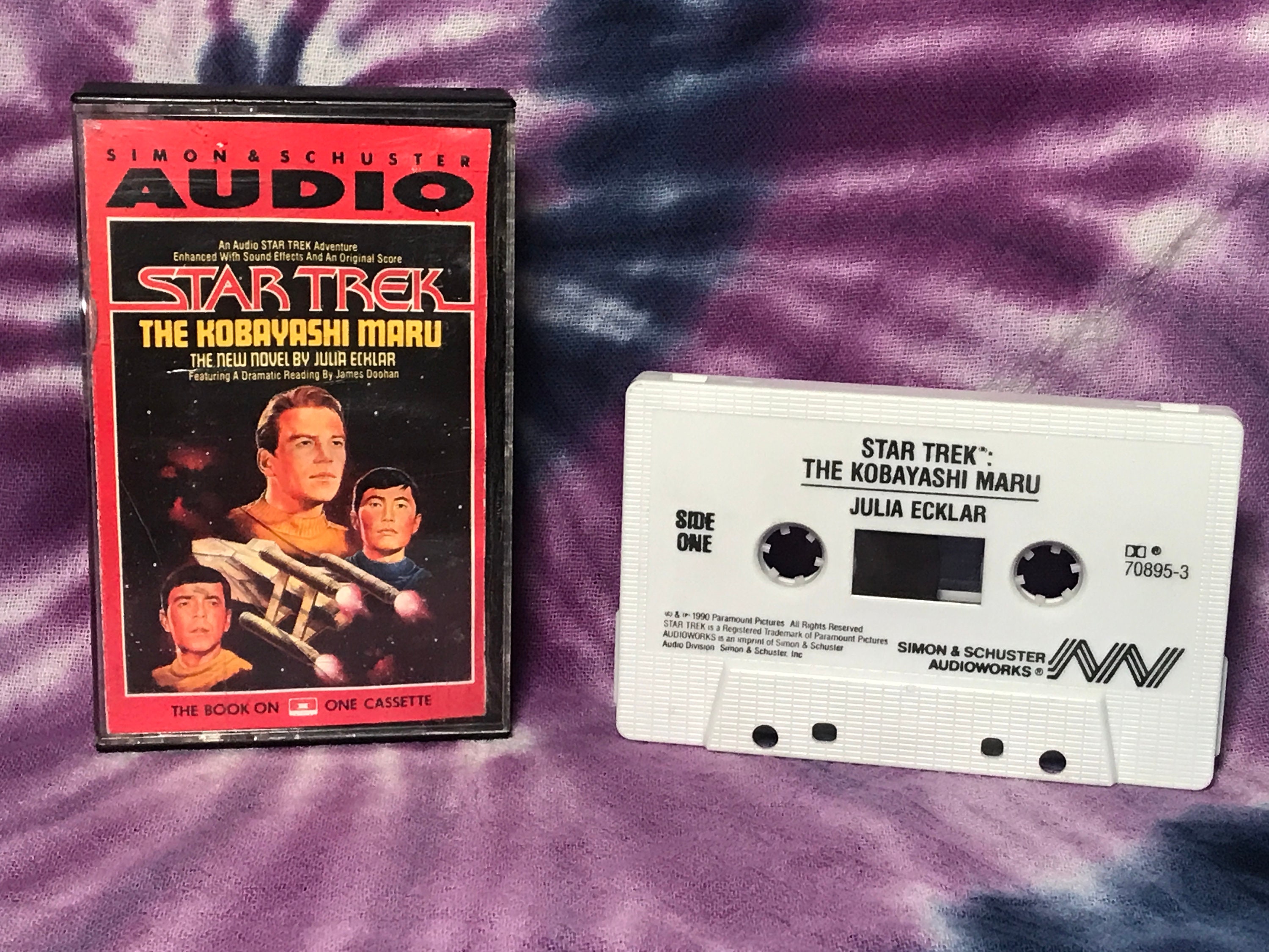 Star Trek Audio Adventure the Kobayashi Maru Cassette Tape