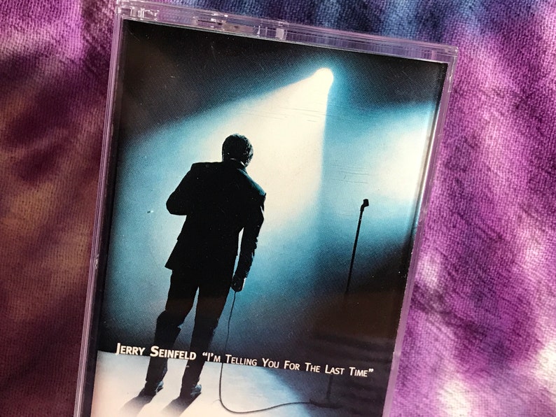 ジェリー・サインフェルド「I'm Telling You For the Last Time」カセットテープ、スタンドアップ・コメディ・スペシャル 1998 画像 3