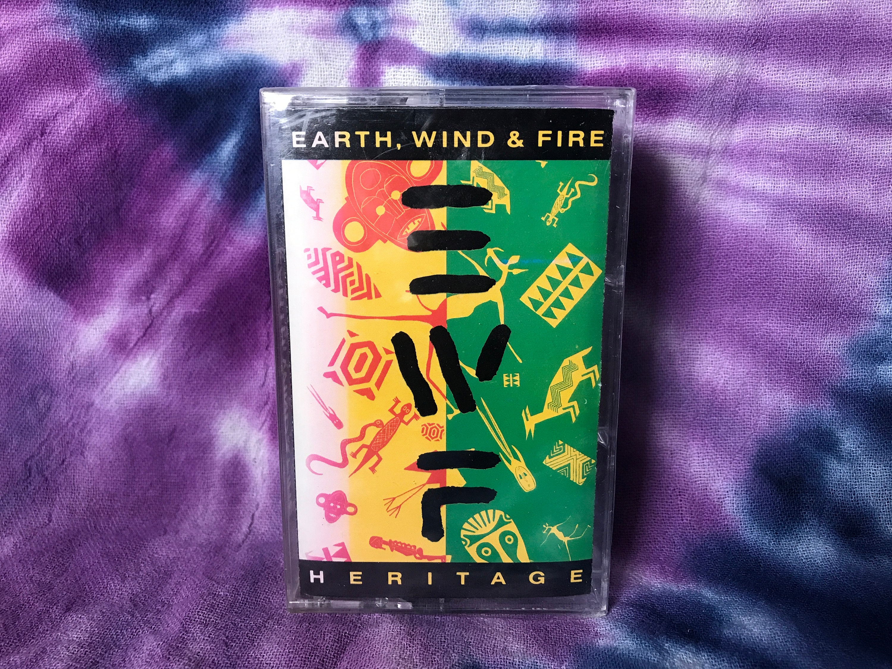 Earth Wind & Fire Heritage SEALED Cassette Tape - Etsy