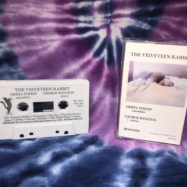 The Velveteen Rabbit Meryl Streep and George Winston Cassette Tape