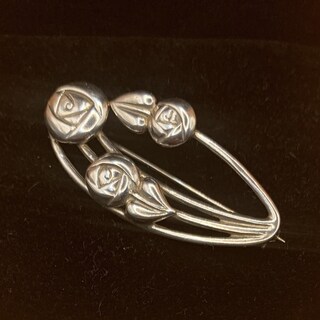 Alexander Castle Ciondolo Charles Rennie Mackintosh In Argento Sterling 925 – Con Catena 45,7 Cm – Regalo In Scatola