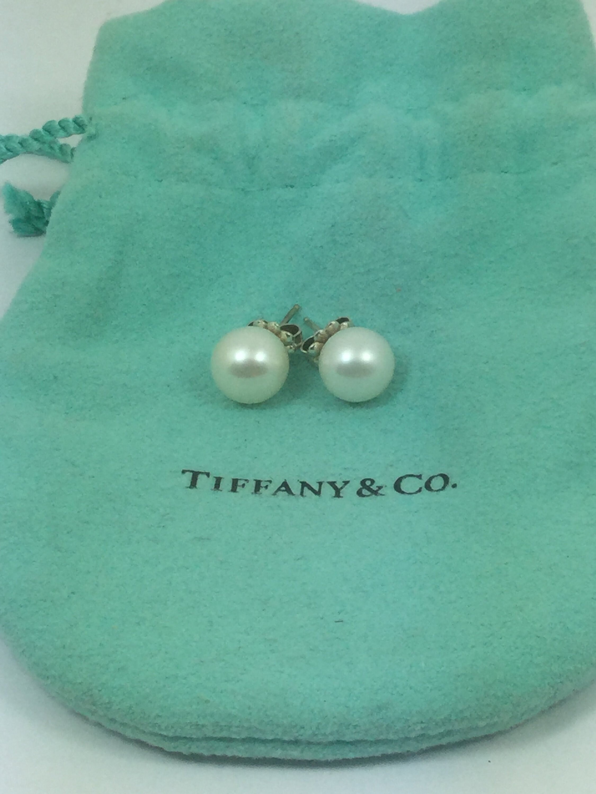 Tiffany Co Ziegfeld Collection Earrings In Silver Metallic