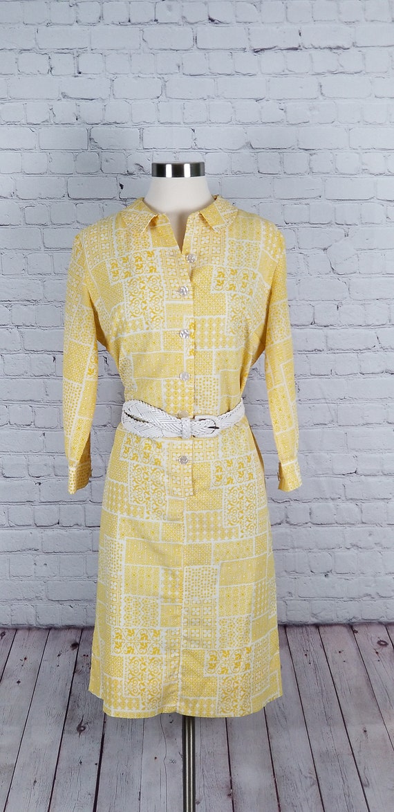 Bread and Butter Patchwork Shirt Dress