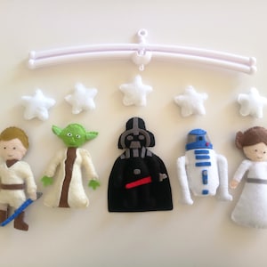 Star Baby Mobile, Wars Of Space Felt Crib Mobile, Star Baby Shower Gift, Nursery Mobile, Galaxy Nursery Mobile, War For Space Mobile