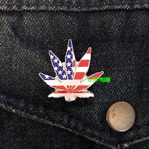 MARIJUANA LEAF POT Leaf Pin Lapel pin jacket pins vintage americana vanner biker vest hat pins hippie 420