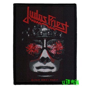JUDAS PRIEST Hell Bent For Leather Patch Woven heavy metal music, nwobhm, rob halford, hard rock