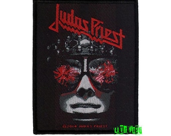 Patch Tessile Judas Priest Screaming For Vengeance – Ufficiale, Ricamato, Da Cucire - Foto 4