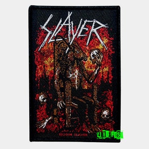 SLAYER Reign in Blood Patch Woven slayer band patch thrash metal speed metal