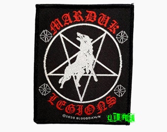 MARDUK LEGIONS Woven Patch - Officially Licensed Black Metal