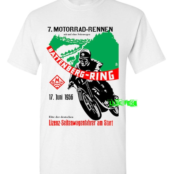 Classic European Motorcycle Racing T Shirt cafe racer motorrad rennen vintage retro nostalgia racer