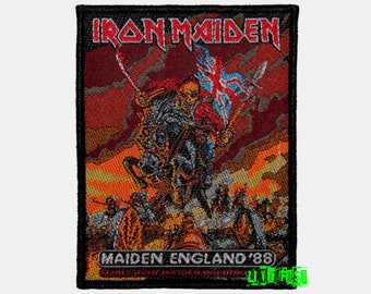Iron Maiden - Maiden England 88 Woven Patch - Officially Licensed
