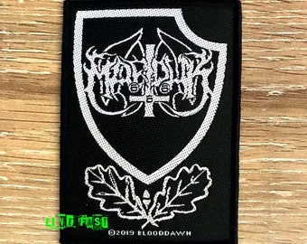 MARDUK Band Patch: Official Licensed Woven Black Metal
