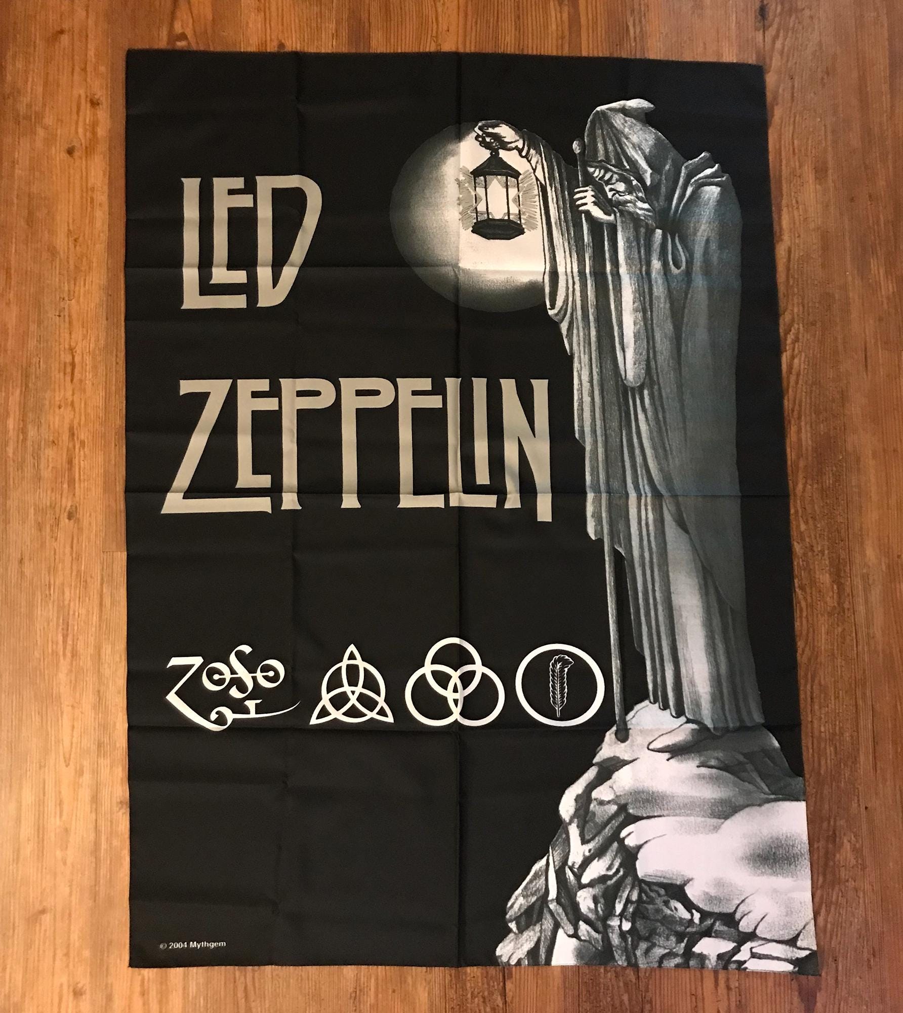 LED ZEPPELIN - Stairway to Heaven Flag Banner Tapestry Fabric