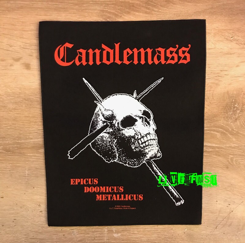 CANDLEMASS Epicus Doomicus Metallicus Back Patch Doom Metal - Etsy