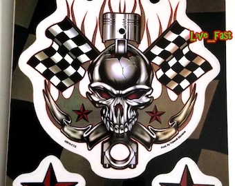 All3DStickers Autocollant Brésil 3D Résine 8X Autocollants