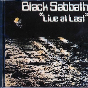 BLACK SABBATH - Live At Last CD vintage oop heavy metal doom metal legends