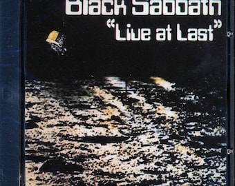 BLACK SABBATH - Live At Last CD vintage oop heavy metal doom metal legends